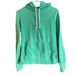 J. Crew Green Hoodie Sweatshirt